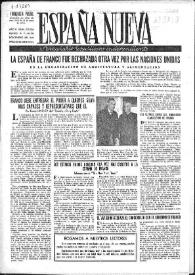 España Nueva : Semanario Republicano Independiente. Núm. 203-204, 26 de noviembre de 1949 | Biblioteca Virtual Miguel de Cervantes