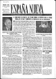 España Nueva : Semanario Republicano Independiente. Núm. 210-211, 21 de enero de 1950 | Biblioteca Virtual Miguel de Cervantes