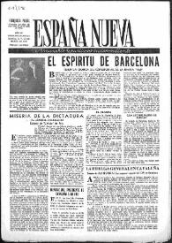 España Nueva : Semanario Republicano Independiente. Núm. 260-261-262-263, 27 de marzo de 1951 | Biblioteca Virtual Miguel de Cervantes