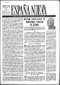 España Nueva : Semanario Republicano Independiente. Núm. 286 al 289, 29 de septiembre de 1951 | Biblioteca Virtual Miguel de Cervantes