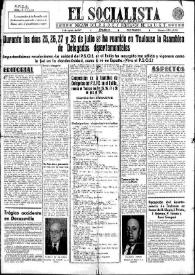 El Socialista : órgano oficial del Partido Socialista Obrero Español y portavoz de la U.G.T. Núm. 5371-5372, 8 de agosto de 1947 | Biblioteca Virtual Miguel de Cervantes