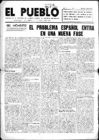 El Pueblo : portavoz en el exterior del Consejo Nacional de Izquierda Republicana. Núm. 8, 8 de enero de 1947 | Biblioteca Virtual Miguel de Cervantes