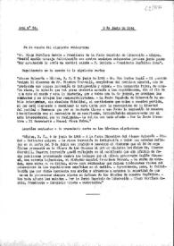 Acta 54. 9 de junio de 1944 | Biblioteca Virtual Miguel de Cervantes