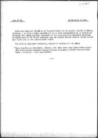 Acta 61. 11 de julio de 1944 | Biblioteca Virtual Miguel de Cervantes