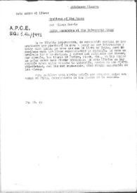 Notas sobre el libro "Problems of the peace", por Wilson Harris | Biblioteca Virtual Miguel de Cervantes