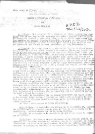 Notas sobre el libro "Con los pueblos en guerra: España, Palestina, Francia", por Lorna Lindsley | Biblioteca Virtual Miguel de Cervantes