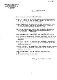Recomendaciones del Consultorio de Especialidades Médico Quirúrgicas para Carlos Esplá. México, 13 de marzo de 1946 | Biblioteca Virtual Miguel de Cervantes