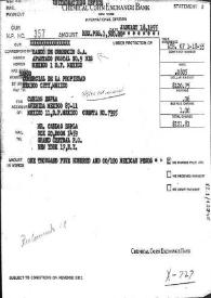 Cheque de "Chemical Corn Exchange Bank", 18 de enero de 1955 | Biblioteca Virtual Miguel de Cervantes