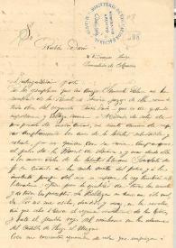 Carta manuscrita | Biblioteca Virtual Miguel de Cervantes