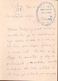 Carta manuscrita | Biblioteca Virtual Miguel de Cervantes