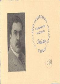 Tarjeta postal con imagen | Biblioteca Virtual Miguel de Cervantes