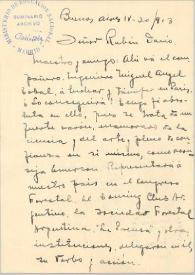 Carta manuscrita | Biblioteca Virtual Miguel de Cervantes