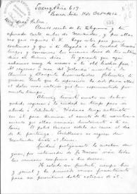 Carta manuscrita | Biblioteca Virtual Miguel de Cervantes