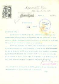 Carta de Drago, José María | Biblioteca Virtual Miguel de Cervantes