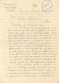 Carta de Pons, Bartolomé M. | Biblioteca Virtual Miguel de Cervantes