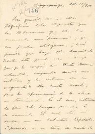 Carta manuscrita | Biblioteca Virtual Miguel de Cervantes