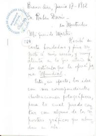 Carta manuscrita | Biblioteca Virtual Miguel de Cervantes