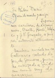 Carta manuscrita | Biblioteca Virtual Miguel de Cervantes