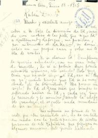 Carta manuscrita | Biblioteca Virtual Miguel de Cervantes