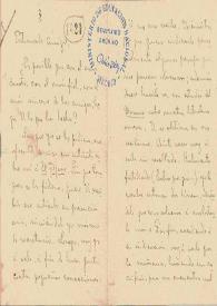 Carta de Contreras, Francisco | Biblioteca Virtual Miguel de Cervantes