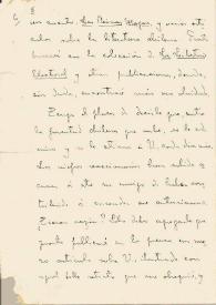 Carta de Contreras, Francisco | Biblioteca Virtual Miguel de Cervantes