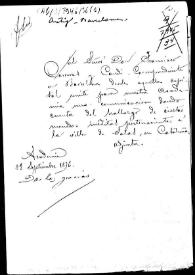 Carpetilla de expediente sobre el hallazgo de un tesoro de monedas del siglo XVII en Salars | Biblioteca Virtual Miguel de Cervantes