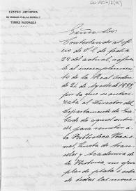 Oficio en contestación a la moción del Director de la Real Academia de la Historia solicitando que el Departamento de Grabado de la Casa de la Moneda cumpla la Real Orden de 1833. El Director Artístico sugiere que se dirijan a la Dirección General del Tesoro para que decida. | Biblioteca Virtual Miguel de Cervantes