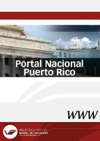 Portal Nacional Puerto Rico | Biblioteca Virtual Miguel de Cervantes