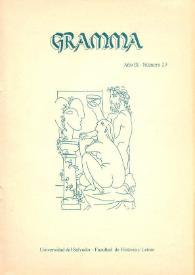 Gramma. Año IX, número 27, 1997 | Biblioteca Virtual Miguel de Cervantes
