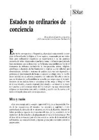 Estados no ordinarios de conciencia / Eduardo Tijeras | Biblioteca Virtual Miguel de Cervantes