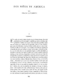 Dos niños de América / por Eulalia Galvarriato | Biblioteca Virtual Miguel de Cervantes