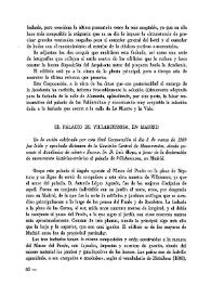 El palacio de Villahermosa, en Madrid / Luis Moya Blanco | Biblioteca Virtual Miguel de Cervantes