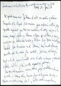 Carta de Asunción Balaguer a Francisco Rabal. Madrid, 25 de junio de 1968 | Biblioteca Virtual Miguel de Cervantes