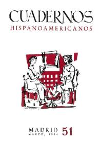 Cuadernos Hispanoamericanos. Núm. 51, marzo 1954 | Biblioteca Virtual Miguel de Cervantes