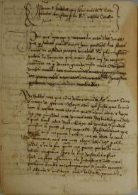 Istòria de Biblis qui s'enamorà de Cauno, germà seu, feta per lo reverend mestre Corella | Biblioteca Virtual Miguel de Cervantes