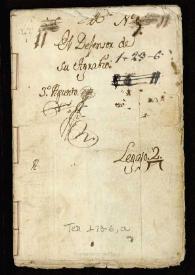 Comedia famosa. El defensor de su agravio / De Don Agustín Moreto | Biblioteca Virtual Miguel de Cervantes