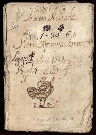 Fieras Afemina Amor / [De Dn.Pedro Calderón de la Barca] | Biblioteca Virtual Miguel de Cervantes