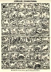 Animales cuadrúpedos | Biblioteca Virtual Miguel de Cervantes