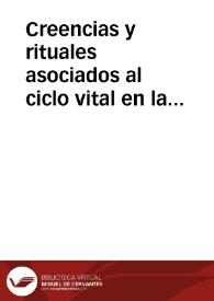 Creencias y rituales asociados al ciclo vital en la Huebra (Salamanca): mocedad, noviazgo y matrimonio / Espina Barrio, Angel B. y JUEZ ACOSTA | Biblioteca Virtual Miguel de Cervantes