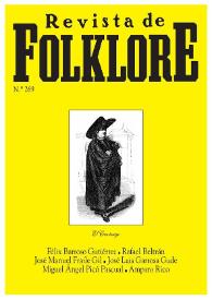 Revista de Folklore. Tomo 23a. Núm. 269, 2003 | Biblioteca Virtual Miguel de Cervantes