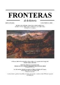 Fronteras de la Historia. Vol. 8, núm. 8, 2003 | Biblioteca Virtual Miguel de Cervantes