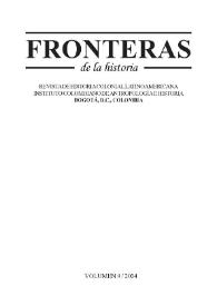 Fronteras de la Historia. Vol. 9, núm. 9, 2004 | Biblioteca Virtual Miguel de Cervantes