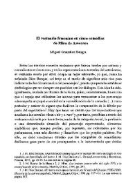 El vestuario femenino en cinco comedias de Mira de Amescua / Miguel González Dengra | Biblioteca Virtual Miguel de Cervantes