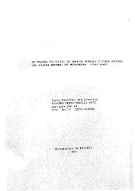 El teatro policiaco de Jardiel Poncela y otros autores del teatro español de postguerra. (1940-1969) / Eduardo Pérez-Rasilla Bayo | Biblioteca Virtual Miguel de Cervantes