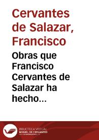 Obras que Francisco Cervantes de Salazar ha hecho glossado y traducido : Dialogo de la dignidad del hombre | Biblioteca Virtual Miguel de Cervantes