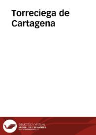 Torreciega de Cartagena | Biblioteca Virtual Miguel de Cervantes