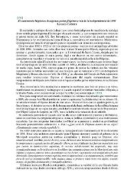 El sentimiento hispánico de algunos poetas filipinos a raíz de la independencia de 1898 / Leoncio Cabrero | Biblioteca Virtual Miguel de Cervantes