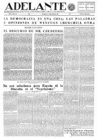 Adelante : Órgano del Partido Socialista Obrero [Español] (México, D. F.). Año III, núm. 56, 1 de junio de 1944 | Biblioteca Virtual Miguel de Cervantes