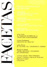 Facetas. Núm. 2. Vol. 10, 1977 | Biblioteca Virtual Miguel de Cervantes