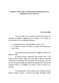 Negocio y fiscalidad : los mercaderes burgaleses en la segunda mitad del siglo XVI / Clara Uriarte Melo | Biblioteca Virtual Miguel de Cervantes